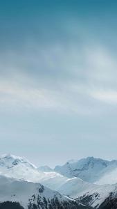 Calming iPhone Snowy Mountains calming iphone wallpaper