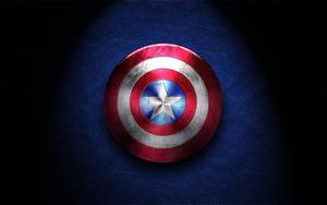 Captain America protecting humanity with his shield! superhero wallpaper