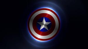 Captain America Unites with His Iconic Vibranium Shield captain america wallpaper