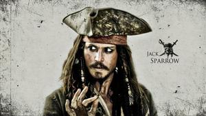 Captain Jack Sparrow - A Pirate to Remember movie wallpaper