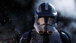 Captain Rex leads the Clone Wars clone wars wallpaper