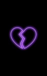 A Broken Heart in Darkness broken heart black wallpaper
