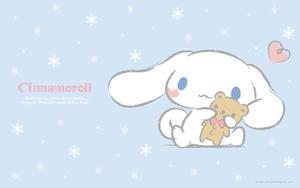  Caption: Adorable Cinnamoroll Wallpaper  Wallpaper