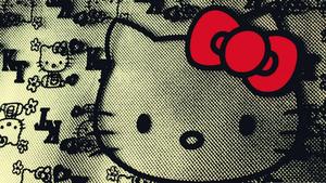 Artistic Black Hello Kitty Wallpaper black hello kitty wallpaper