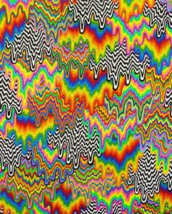 Artistic Drip Painting in Resonating Colors drip wallpaper