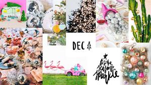 Celebratory Christmas Collage of Tradition and Cheer christmas collage wallpaper