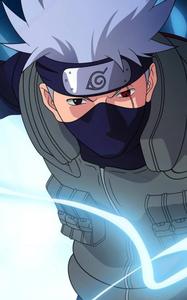 Cool Kakashi Displaying Impressive Ninja Move cool kakashi wallpaper