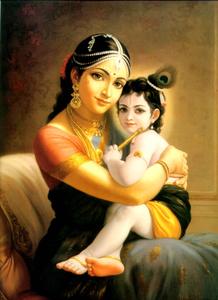 Divine Interaction - Krishna on Phone krishna phone wallpaper