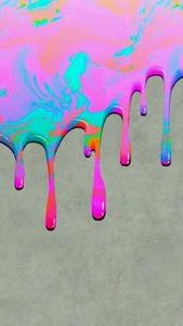 Enthralling Aesthetic of Cool Drips of Pink Paint cool drip wallpaper