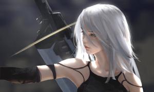 Epic 4K Gaming - Nier Automata A2 4k gaming wallpaper