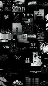 Essence of Elegance in Darkness black aesthetic wallpaper