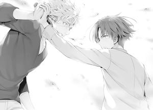  Caption: Kiyotaka Ayanokoji in an Intense Street Fight  Wallpaper