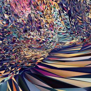 Caption : Mesmerizing interplay of colorful triangles on a OnePlus background. oneplus wallpaper