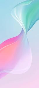 Striking Multicolored Vivo V20 Ribbon Design vivo v20 wallpaper