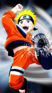 Unleash the Power of the Nine-Tails - Naruto Uzumaki Phone Background naruto phone wallpaper