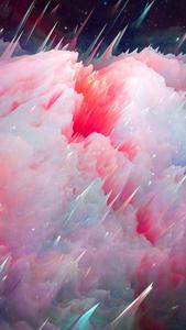 Captivating 4K Colorful Pastel Cloud Abstract Wallpaper colorful 4k phone wallpaper