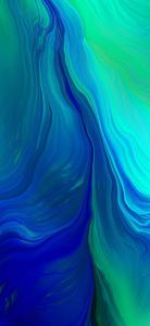 Captivating Abstract Blue-Green Marble Wallpaper for Oppo A5s oppo a5s wallpaper
