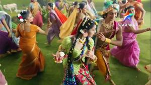 Captivating Dance of Radha Krishna in Serial radha krishna serial wallpaper