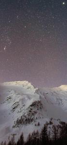 Captivating iPhone 13 Pro Max with Mesmerizing Snowy Mountain Backdrop iphone 13 pro max wallpaper