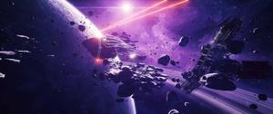 Captivating War in the Galaxy live wallpaper