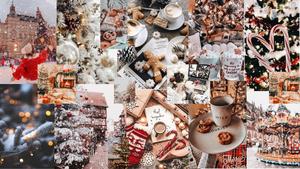 Carnival Christmas Collage christmas collage wallpaper