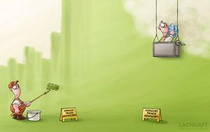 Cartoon Funny Green Art cartoon wallpaper