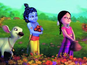 Cartoon Krishna And Friends cartoon krishna wallpaper