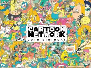 Cartoon Network 20th Birthday Art cartoon wallpaper