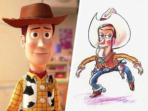Cartoon Woody Toy Story Picture Wallpaper