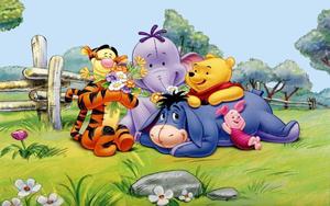 Cartoons Winnie The Pooh And Friends  Wallpaper