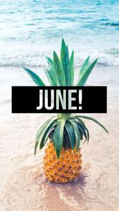 Celebrate June with a Sweet and Juicy Pineapple june wallpaper