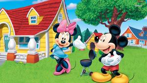 Celebrate the Joy of Childhood with Mickey Mouse mickey mouse wallpaper