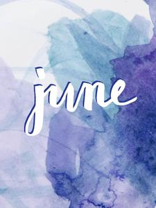 Celebrate the Joy of Summer with an Ombre Watercolor June june wallpaper