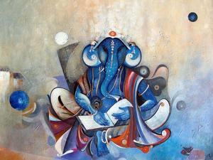 Celebrate the power and presence of Lord Ganesh ganesh wallpaper