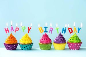 Celebrate your special day with these delicious cupcakes! happy birthday wallpaper