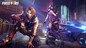 Challenge your Friends in a Mobile Battle Royale with Free Fire Wallpaper