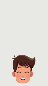 Charismatic Cartoon Boy Character handsome boy cartoon wallpaper