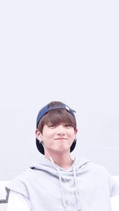 Charming Look BTS JK Pastel Purple Background bts jk wallpaper