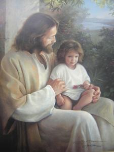 Child Listening To Jesus Christ Picture jesus wallpaper