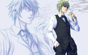 Chill Vibes anime boy wallpaper