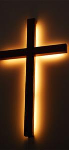 Christian Cross In Warm Light christian cross wallpaper
