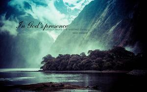 Christian In God's Presence christian wallpaper