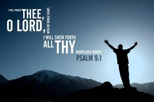 Christian Praises Psalm christian wallpaper