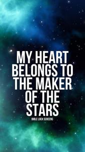 Christian Quote In Galaxy christian wallpaper