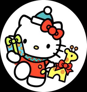 Christmas Cartoon Hello Kitty PFP hello kitty pfp wallpaper