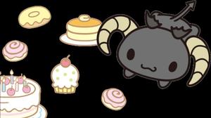Cinnamoroll Dessert Theme Illustration Wallpaper