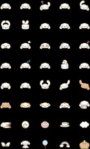 Cinnamoroll Expressions Collection Wallpaper