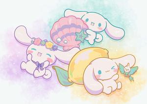 Cinnamoroll Sanrio Animated Artwork  Wallpaper