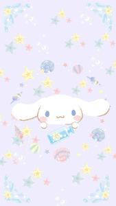 Cinnamoroll Sea Shells Wallpaper