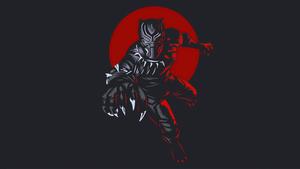 Classic Black Panther Pose black panther wallpaper